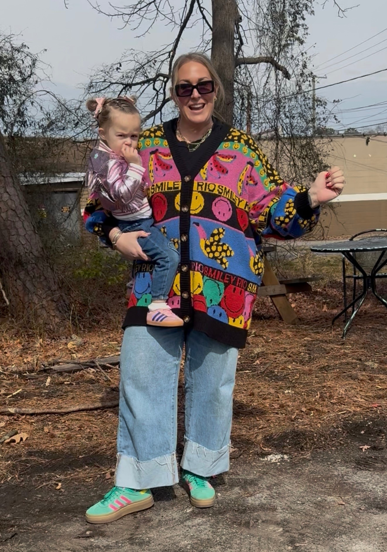 Love a fun OOTD moment with my girl. Is this what we call dopamine dressing?? 

#LTKPlusSize #LTKmomlife