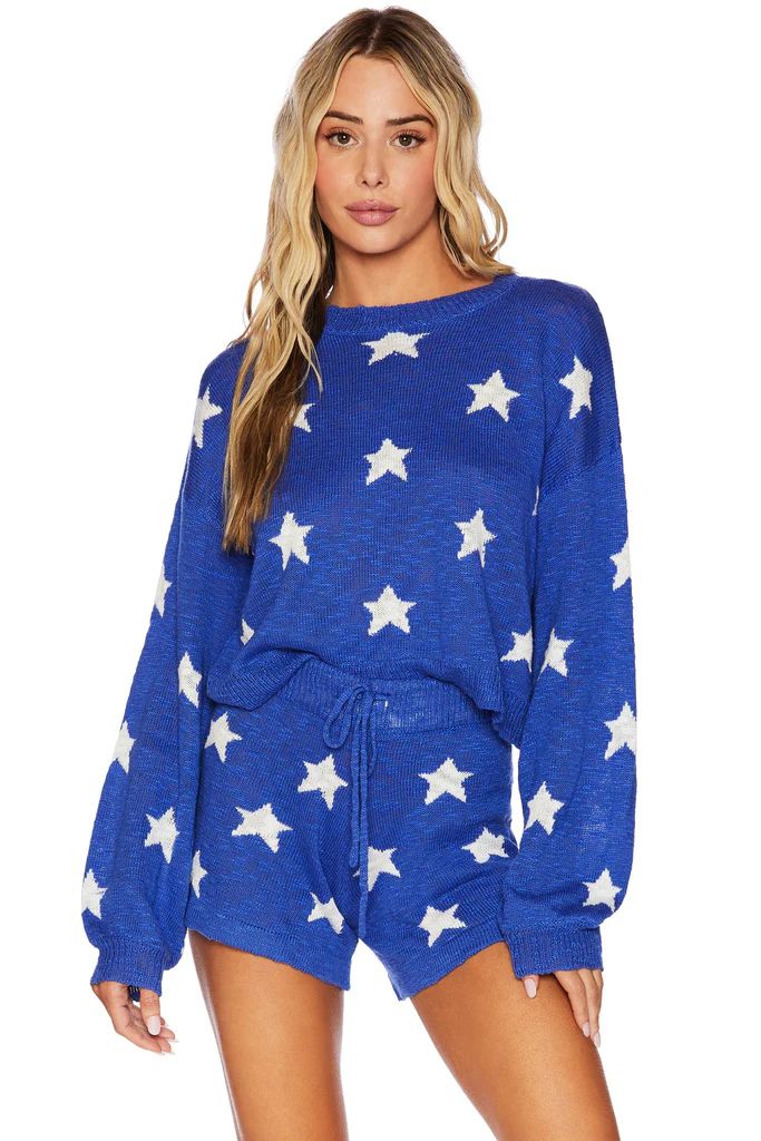 Ava Sweater Stars | Beach Riot