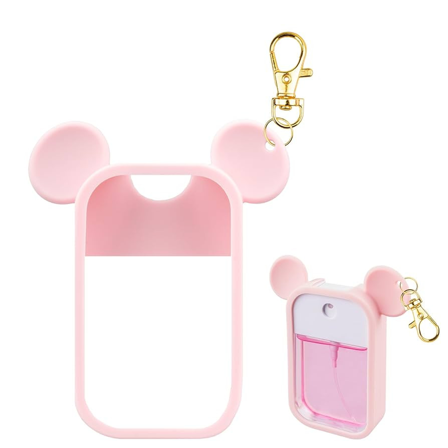 TERPINK Silicone Case Compatible with Touchland Hand Sanitizer Spray 1 fl oz, Mouse Design Protec... | Amazon (US)