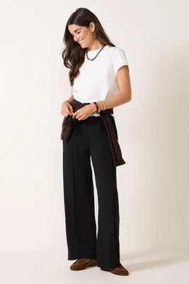 VARLEY Women's The Wide Leg Pants 30', Size Medium, Black | Evereve