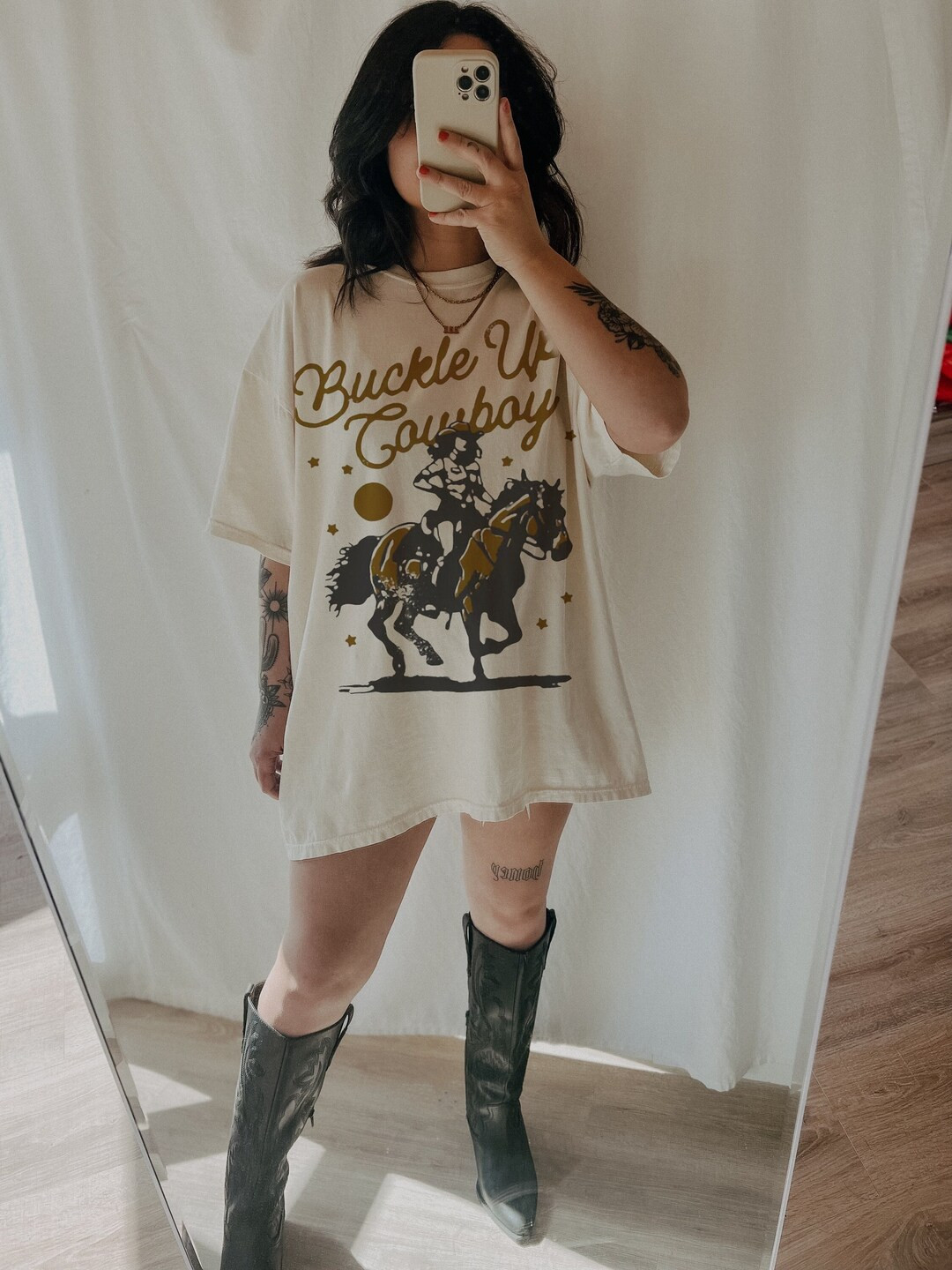 Buckle up Cowboy Tee, Western Trendy Country T Shirt, Comfort Colors Tee, Horse Shirt, Cowgirl Sh... | Etsy (US)