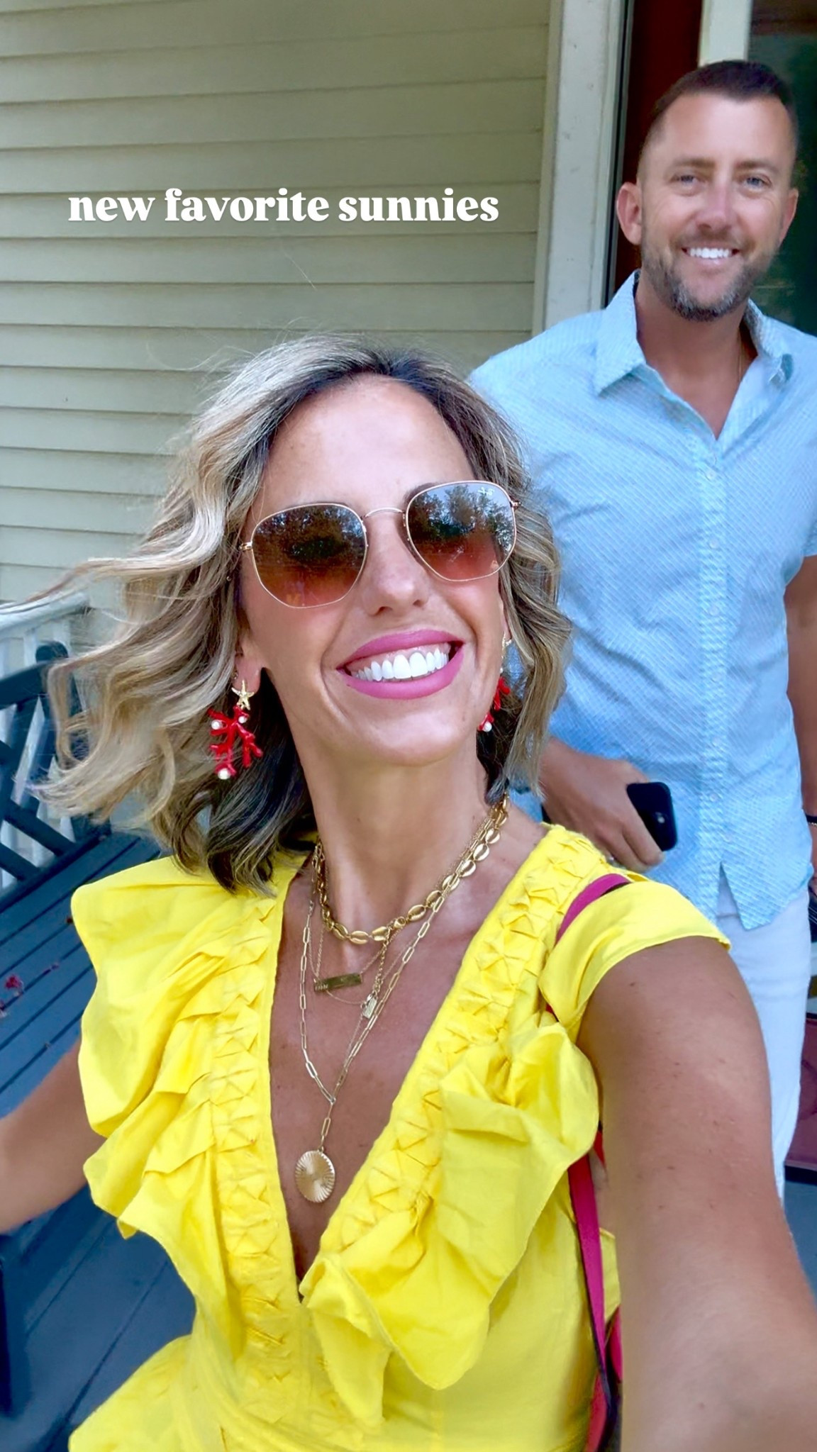 The perfect fit for any shaped face. These are the 54mm but they also come in 51mm! 

#LTKSwim #LTKStyleTip