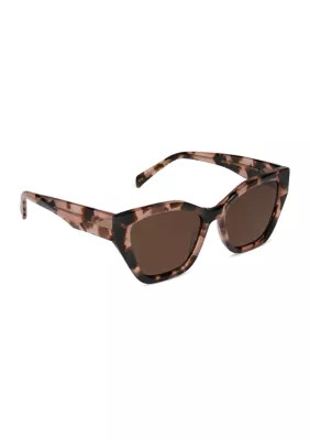 DIFF Eyewear Women's Evie Himalayan Tortoise Sunglasses | Belk