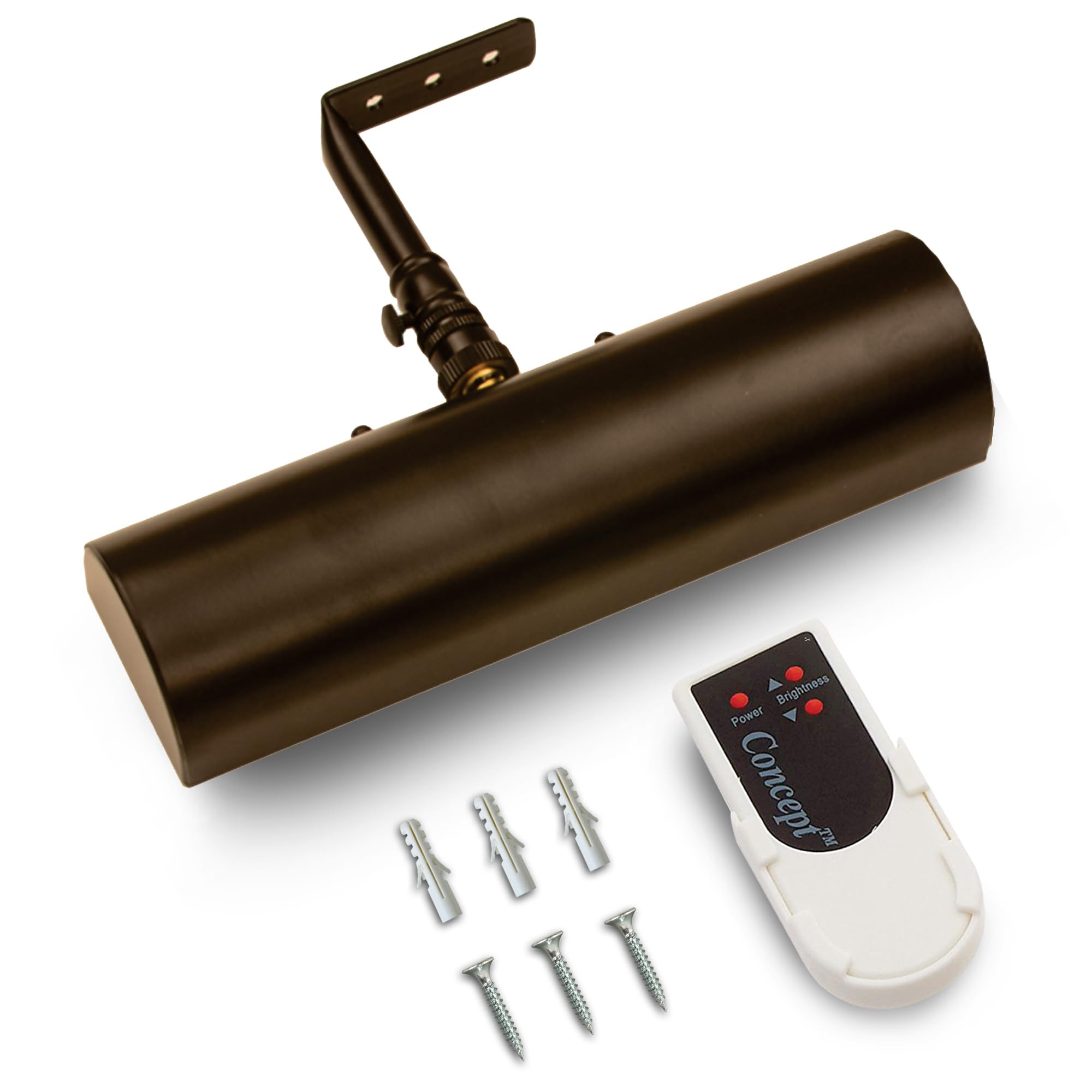 Slimline Black 8" W Cordless LED Picture Light | Amazon (US)