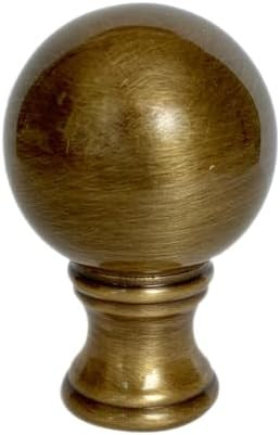 Antique Brass Sphere Finial | Amazon (US)