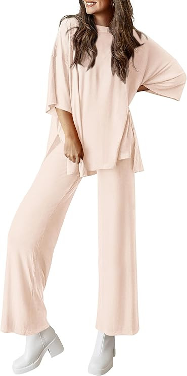 PRETTYGARDEN Two Piece Sets For Women Summer Fashion Lounge Matching Set 2025 Travel Vacation Air... | Amazon (US)