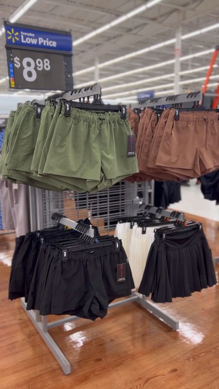 New Walmart bungee shorts, I’d go up one size in these (I’m a medium in these). Just wish they were a bit longer! Only $$9. 

#LTKfindsunder50 #LTKstyletip #LTKfindsunder100