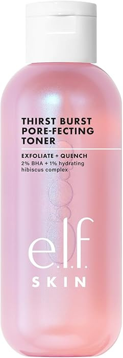 e.l.f. Thirst Burst Pore-fecting Toner, Hydrating & Exfoliating for Face, Smooths, Plumps & Minim... | Amazon (US)