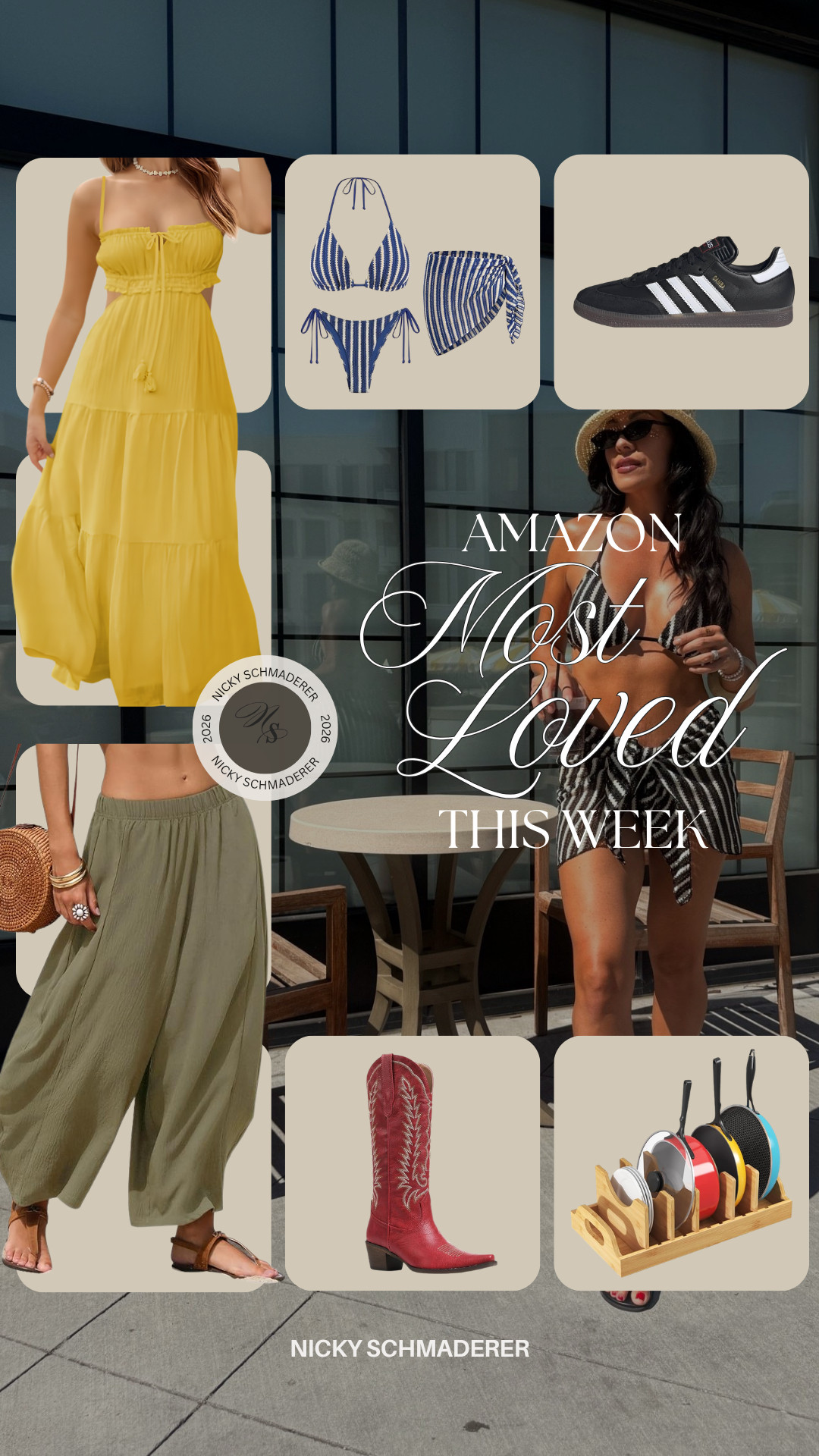 The top picks of this week! 

vacation, beach outfits, kitchen finds, swim, summer outfits, beach towels, sneakers, stylish, nicky schmaderer 

 #LTKootd #LTKHome #LTKSwim