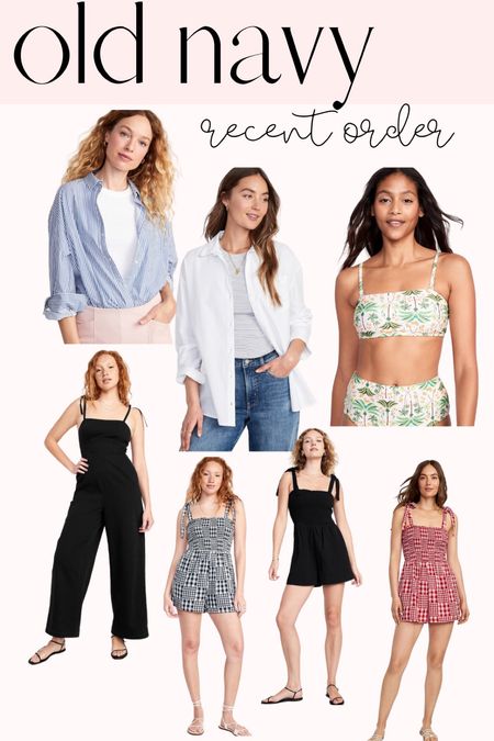 Old Navy MDW sales, 50% off everything! Everything in this post is currently in stock. Just ordered it all!

#LTKswim #LTKunder100 #LTKsalealert