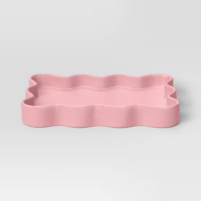 Scallop Tray Pink - Room Essentials™ | Target