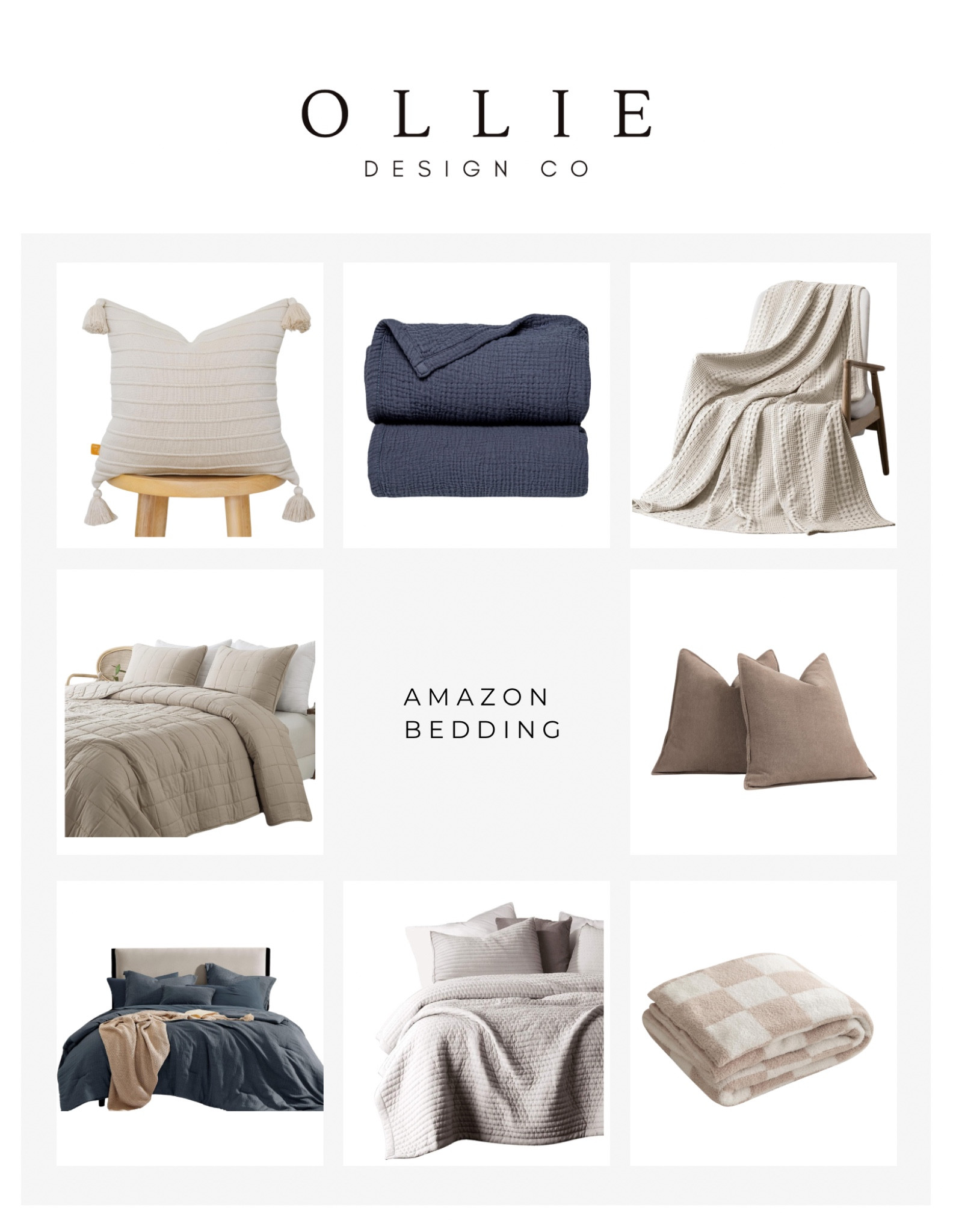 Check out these beautiful bedding choices from Amazon…
#amazon
#amazonhome
#bedding
#amazonbedding
#homedecor
#decor
#neutraldecor

#LTKhome