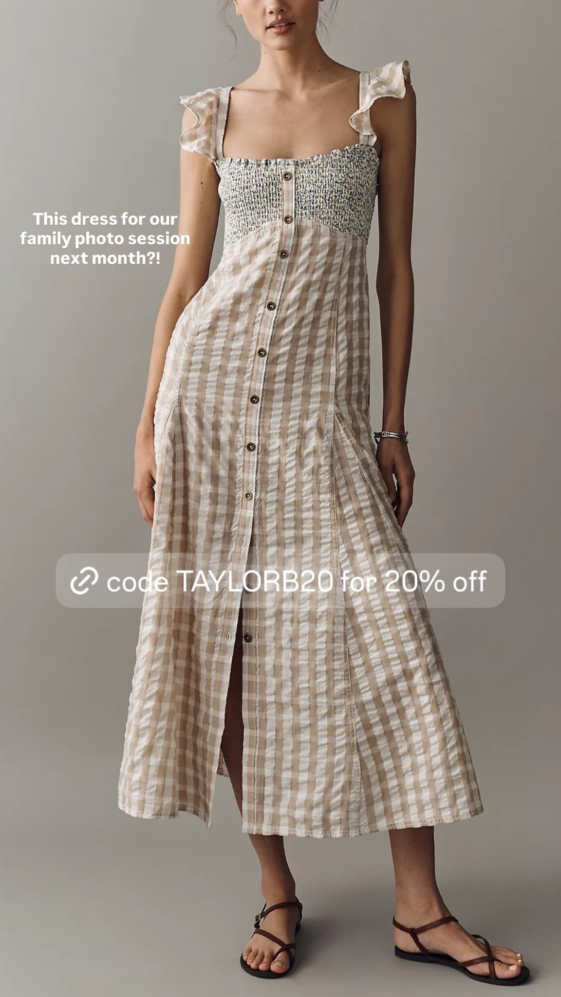 This dress for our family photo session next month?! Code TAYLORB20 for 20% off @Anthropologie through Sunday!!

#LTKootd #LTKMothersDay #LTKSaleAlert