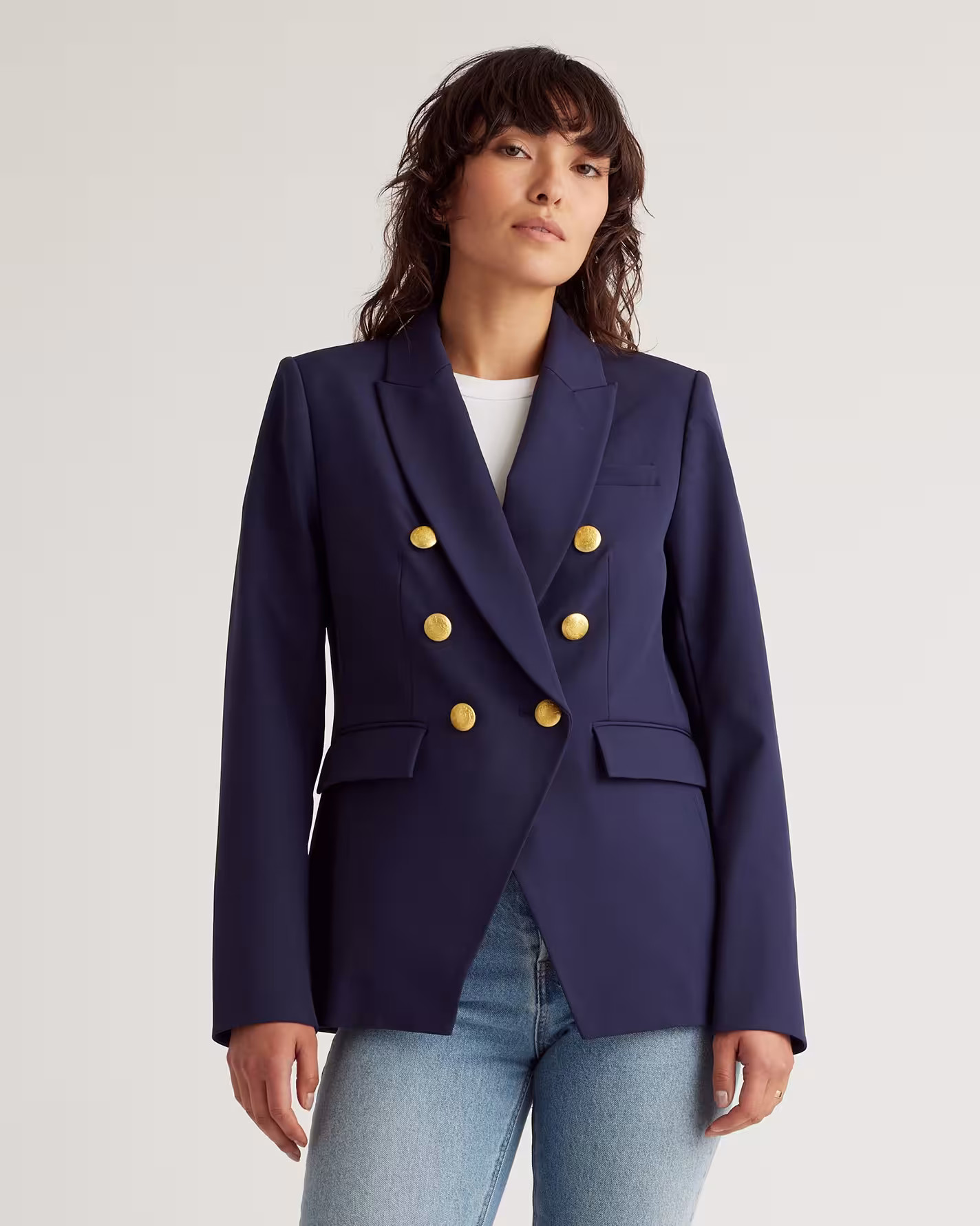 Black Scuba Captain's Convertible Blazer | Quince