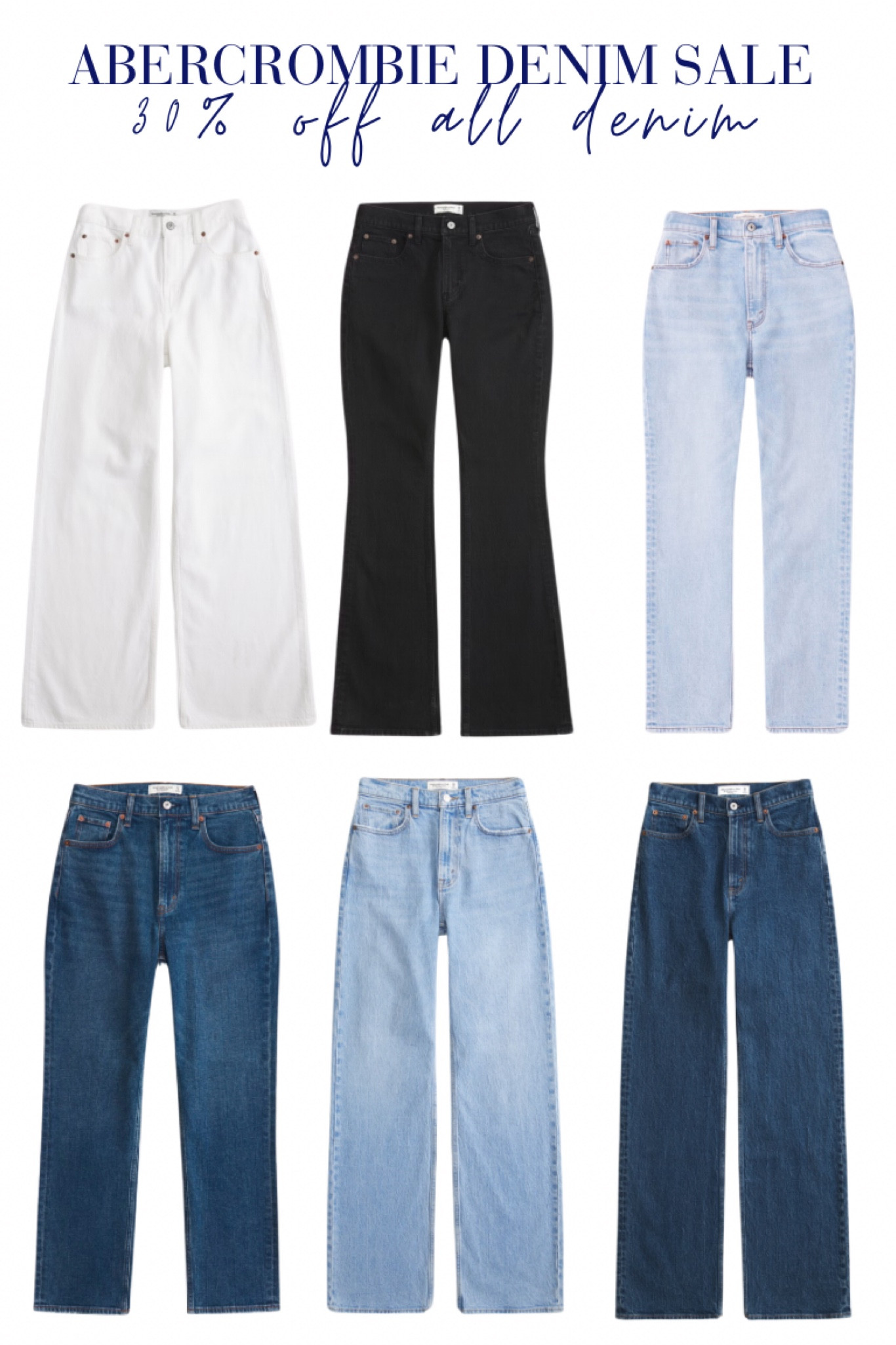 30% off Abercrombie jeans! The Ultra High Rise Straight Ankle Jean are my favorites 💙

best jeans // straight leg jeans // wide leg jeans // Abercrombie denim // Abercrombie sale // Abercrombie jeans // white denim // white jeans

#LTKFindsUnder100 #LTKSaleAlert #LTKMostLoved