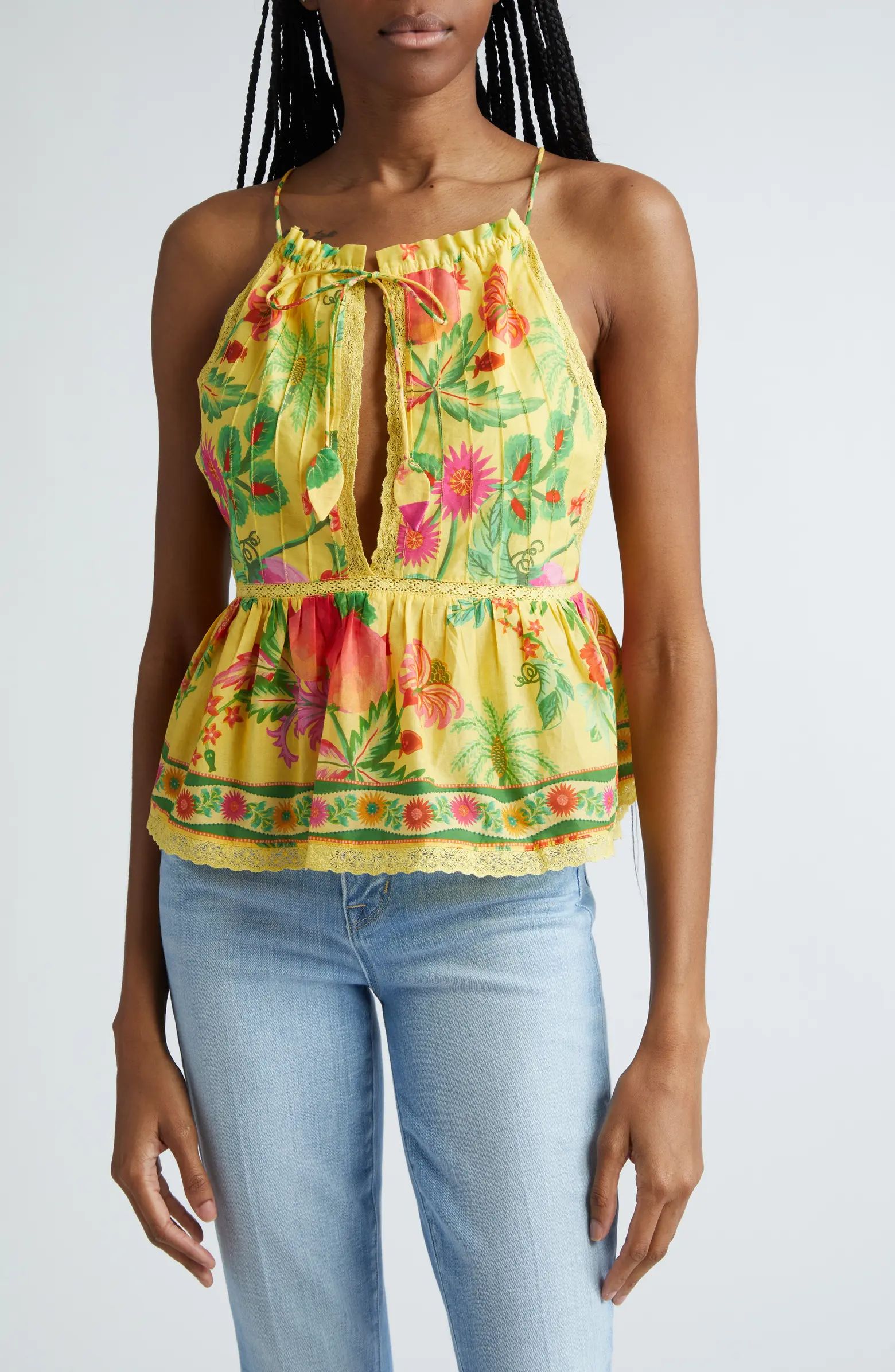 Fruit Garden Cotton Camisole | Nordstrom