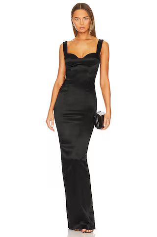 SAU LEE Palmela Dress in Black from Revolve.com | Revolve Clothing (Global)