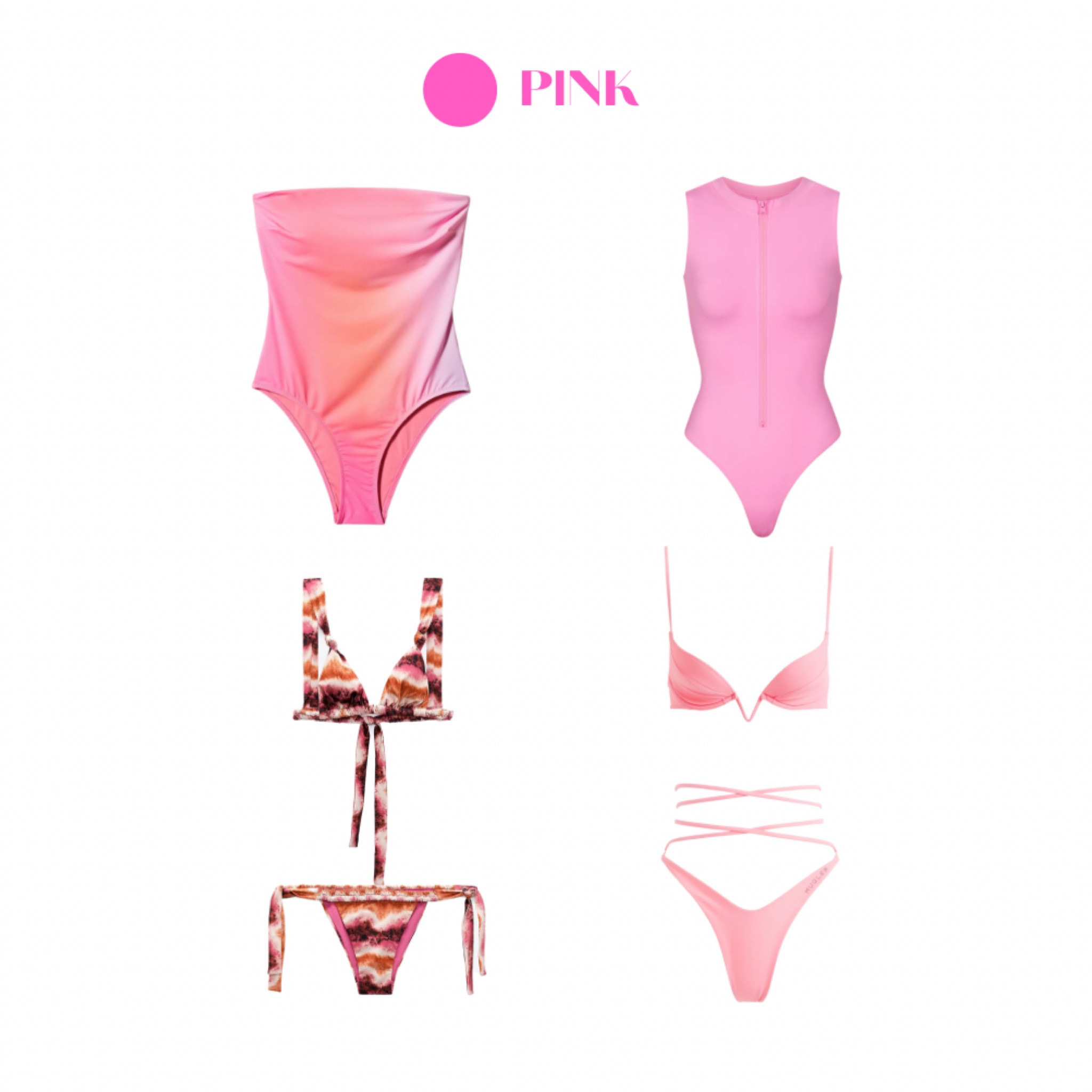 Pink (one-piece & two-piece) swimsuit ideas for this summer 2023☀️ 

#swimwear #swimsuit #pattern #tiedye #mugler #cheap #swim #affordable 

#LTKFind #LTKSeasonal #LTKGiftGuide