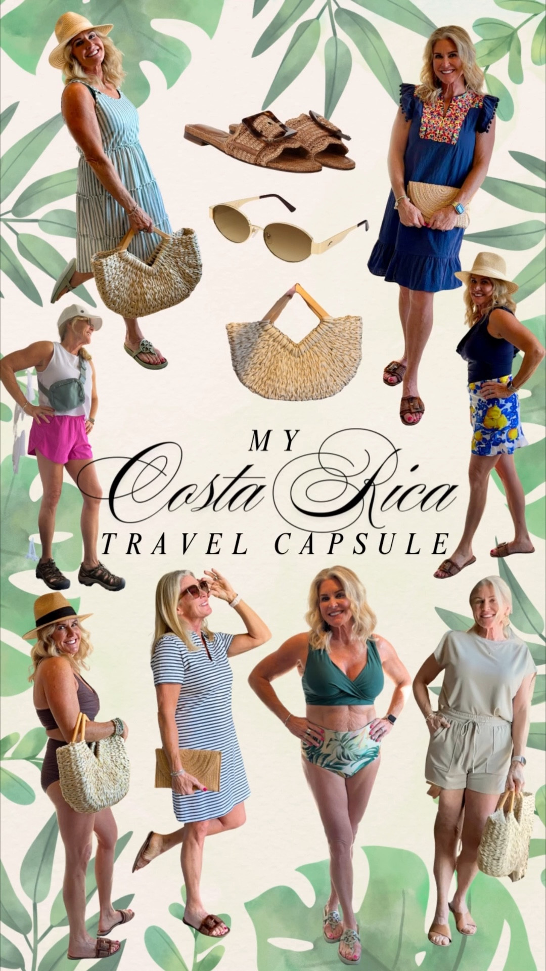What I Wore in Costa Rica 🌴
Here’s the full travel capsule I packed — outfits that worked for beach days, dinners out, adventure days, and pool time, plus the accessories that pulled everything together.

If you’re in need of resort wear or planning a warm-weather trip (or just dreaming of one), this mix kept things easy, versatile, and comfortable.

➡️ Shop the full capsule here on LTK.


#LTKTravel #LTKActive #LTKOver40