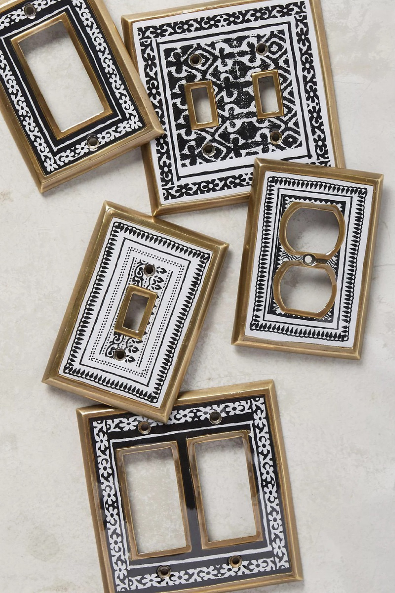 These switch plates stop you in your tracks. they are very sturdy, easy to install and make the light switch into an art piece! 💡 

#LTKunder50 #LTKFind #LTKxAnthro