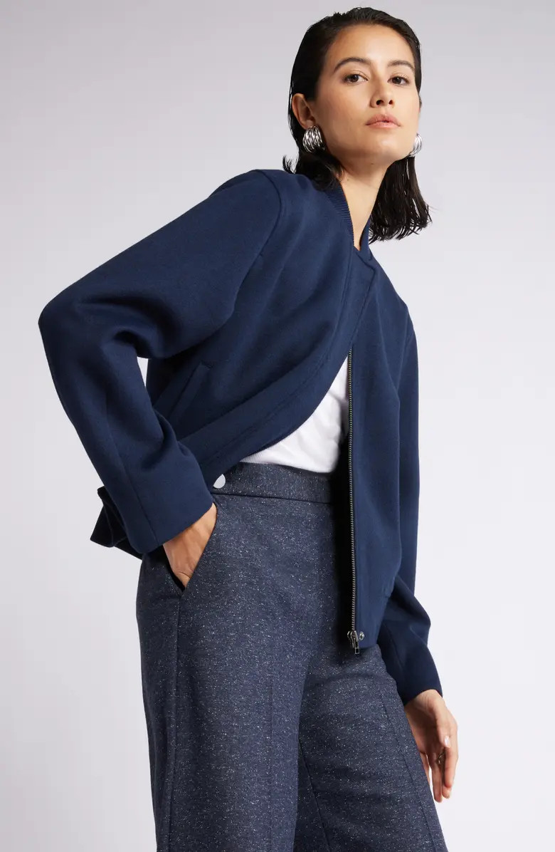 Brushed Bomber Jacket | Nordstrom