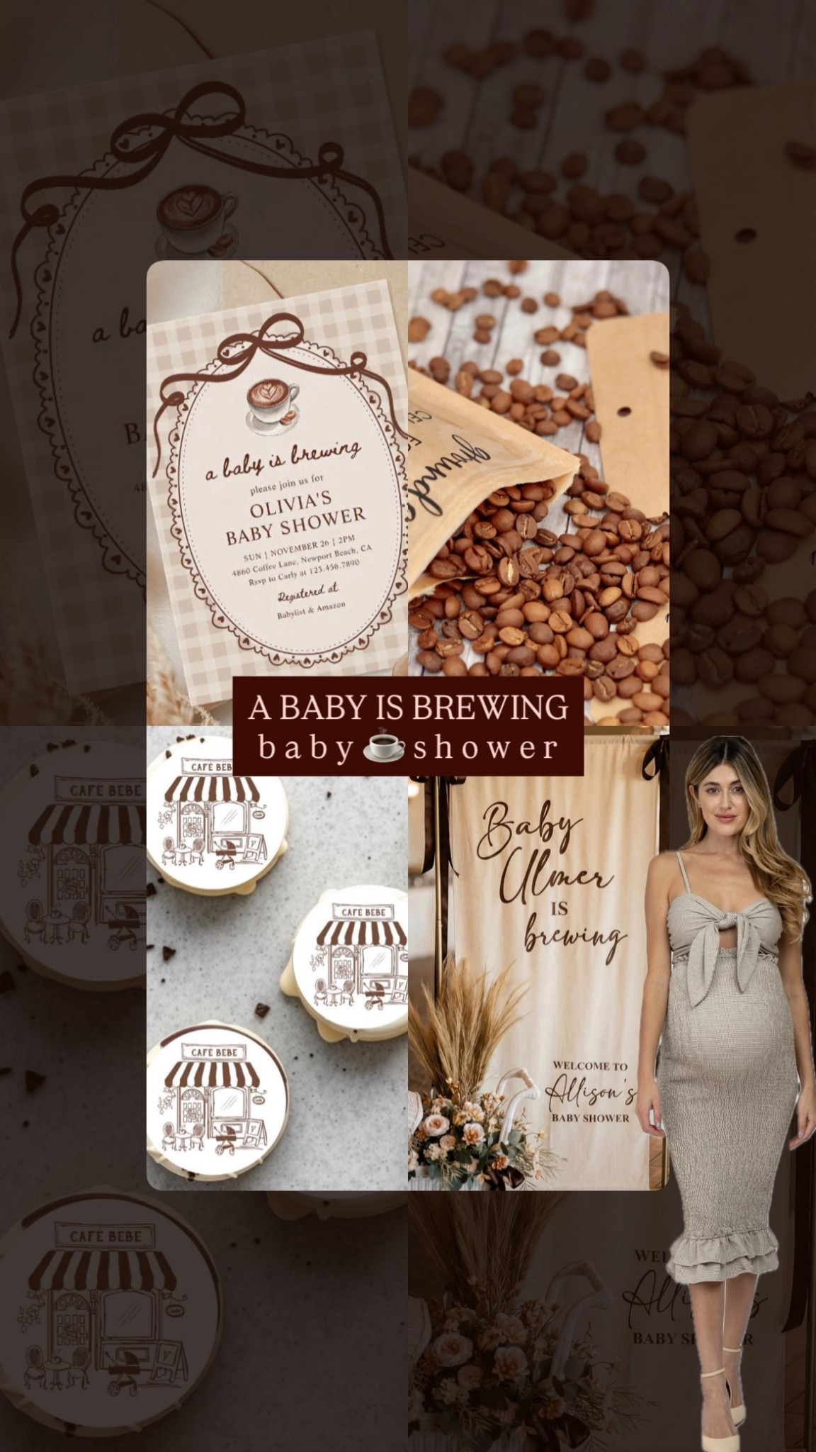 A Baby is Brewing Gingham Coffee Baby Shower ☕️ #LTKParty

#LTKBump #LTKBaby