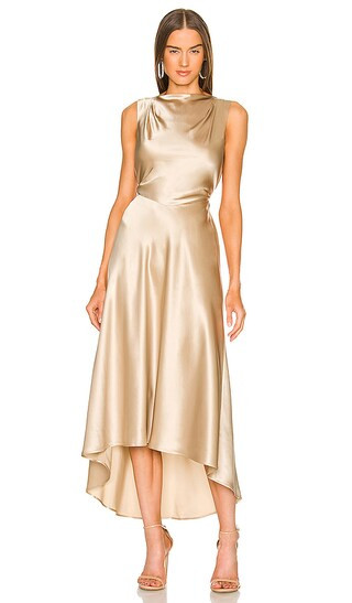 Jen Dress in Champagne | Revolve Clothing (Global)