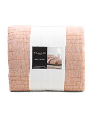 Linen And Cotton Blend Quilt | Marshalls