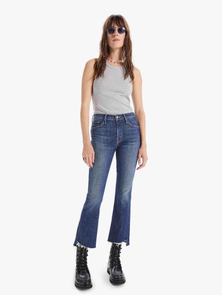 The Insider Crop Step Fray | Mother Denim