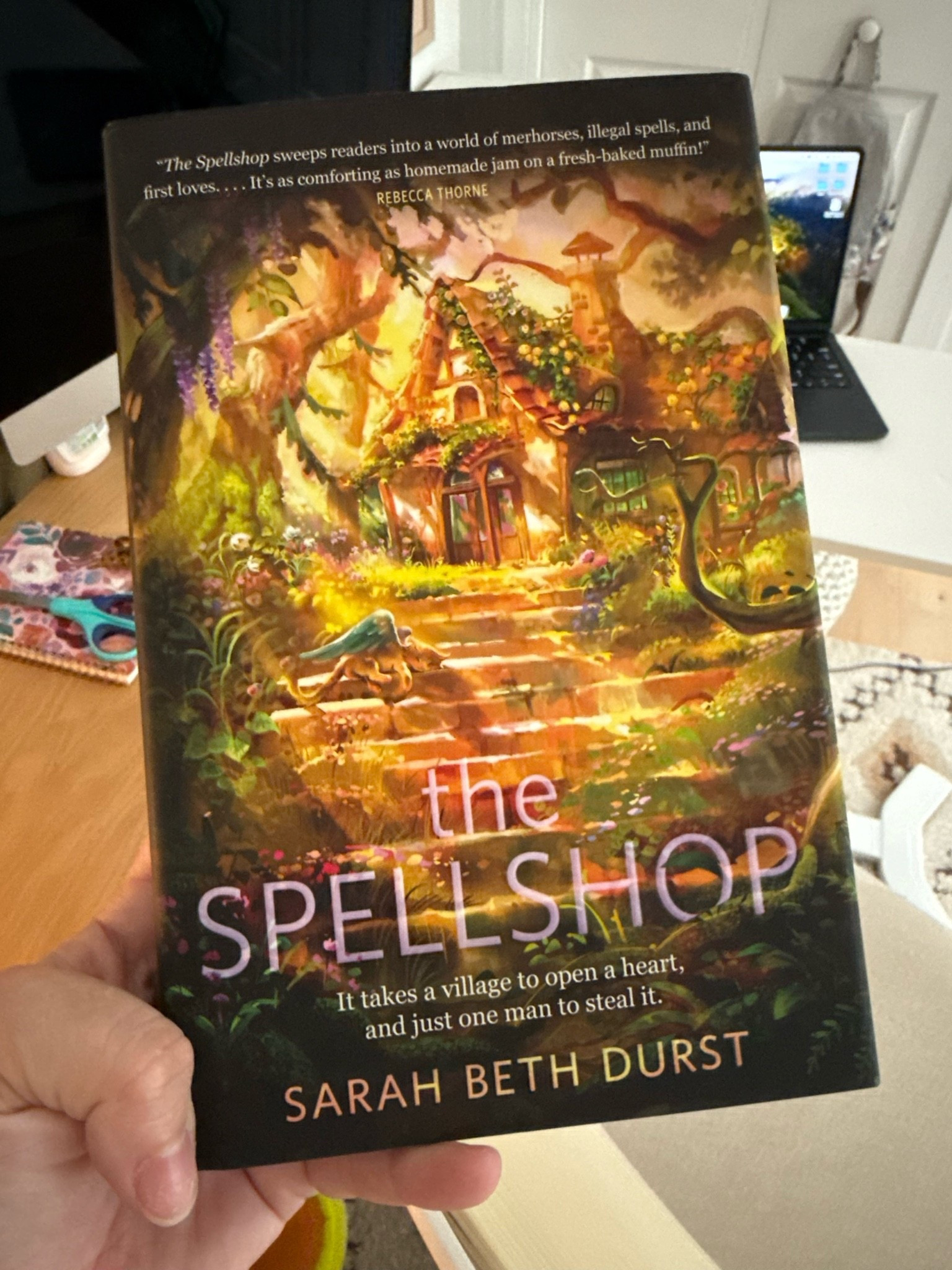 The Spellshop by Sarah Beth Durst ⭐️⭐️⭐️⭐️⭐️