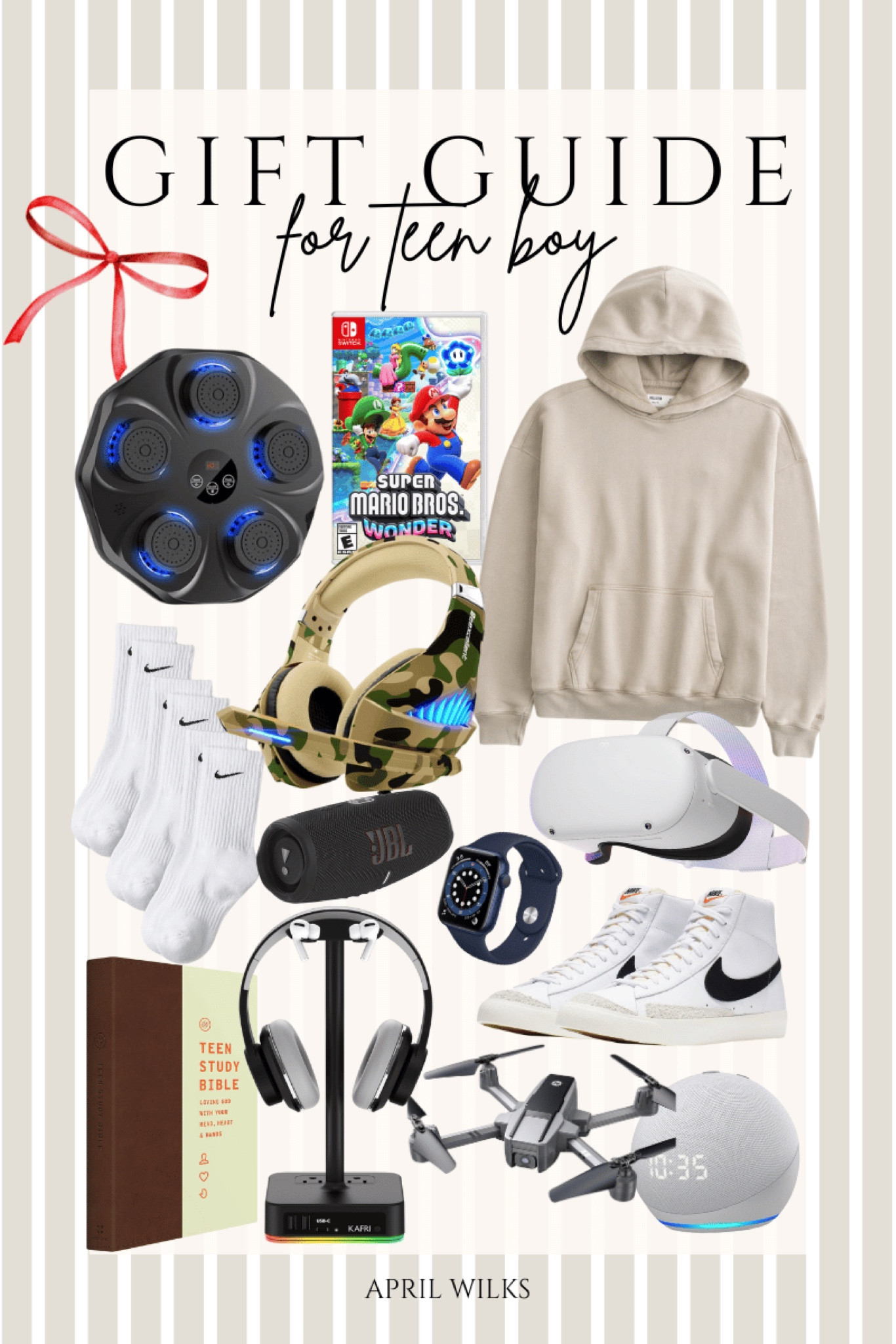 Gifts for teen guys


Gift guides  gifts for her  gift ideas  Christmas gifts  Christmas presents  gift guide  teen gifts  teenager gifts  teen boy gifts  Nike blazers  hoodies  music boxing  VR  headphones  VintagePickin

#LTKGiftGuide #LTKSaleAlert #LTKHoliday