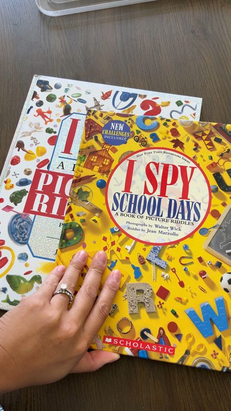 Who remembers these I Spy books as a kid??? My fave. Got them for the boys and they love them 



#LTKFamily #LTKVideo #LTKKids
