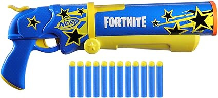 Nerf Fortnite Half Tone Hero Blaster, Bonus Code to Unlock Half Tone Hero Wrap in The Game, Break... | Amazon (US)