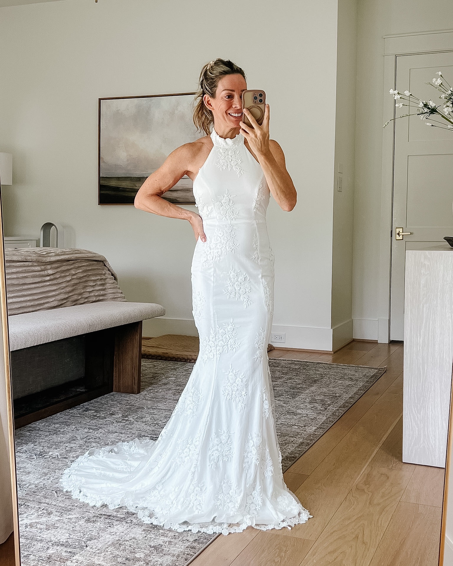 Wedding dress second looks from Lulu’s 

Dress Fit: I’m wearing an XXS, but would prefer an XS

#LTKWedding #LTKOver40 #LTKPetite