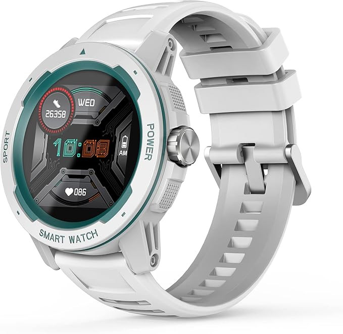 Smart Watch for Android iOS, Fitness Tracker with Blood Pressure & Heart Rate and Blood Oxygen Mo... | Amazon (US)