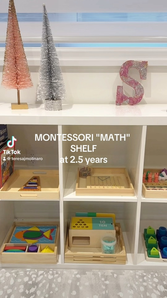 Montessori math shelf at 2.5 years

#LTKkids #LTKGiftGuide #LTKCyberWeek