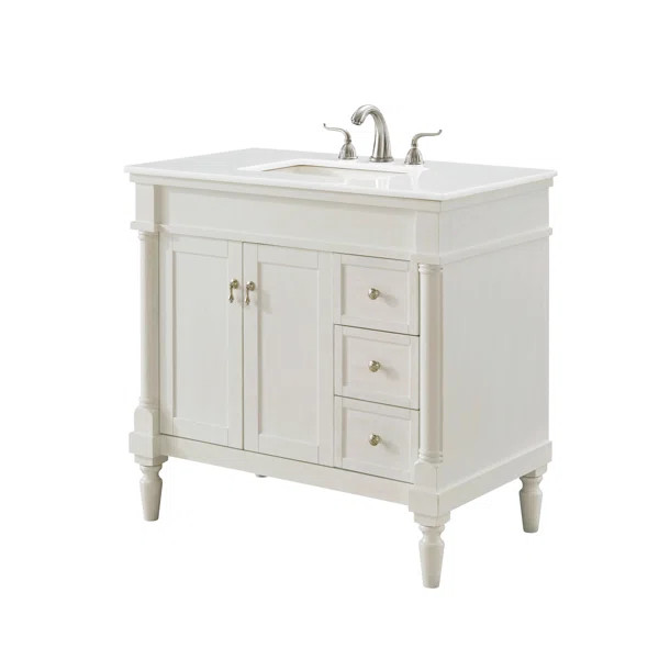 Uriah 36'' Single Bathroom Vanity with Top | Wayfair North America