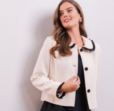 Gal meets Glam jacket white size 00 | eBay US