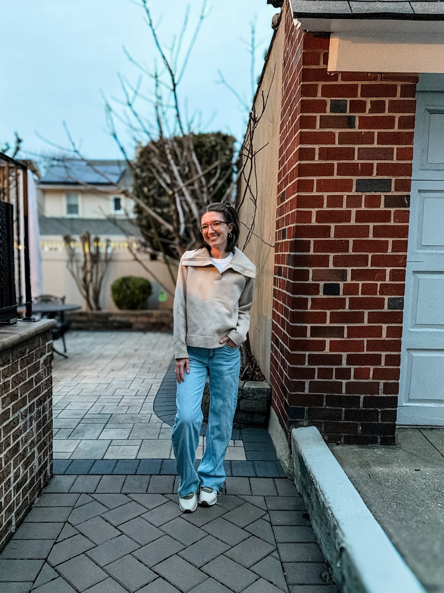 Sweatshirt: TTS
Tank: TTS
Jeans: I sized down 
Allbirds sneakers: TTS. Super comfy! Use code LIZLOVES for a discount. @allbirds #allbirdspartner

#LTKSeasonal #LTKSaleAlert #LTKootd