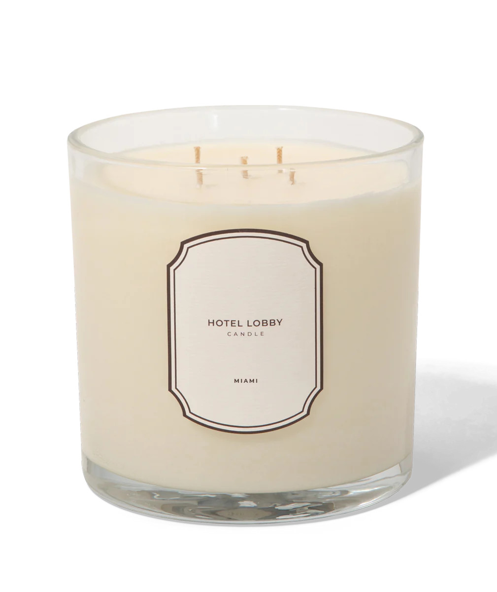 Miami Five Wick Candle | Hotel Lobby Candle