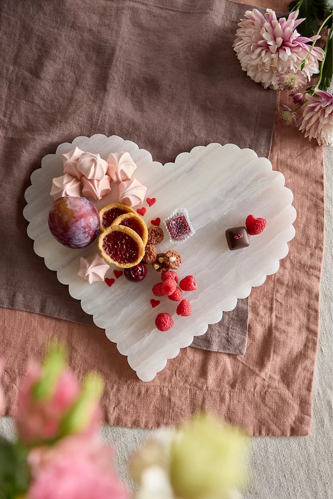 Love this pink onyx marble valentines heart board!

#LTKParties #LTKSaleAlert #LTKHome