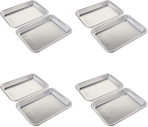 Nordic Ware Burger Serving Trays-2 Piece Set, Aluminum - 4 Pack | Amazon (US)
