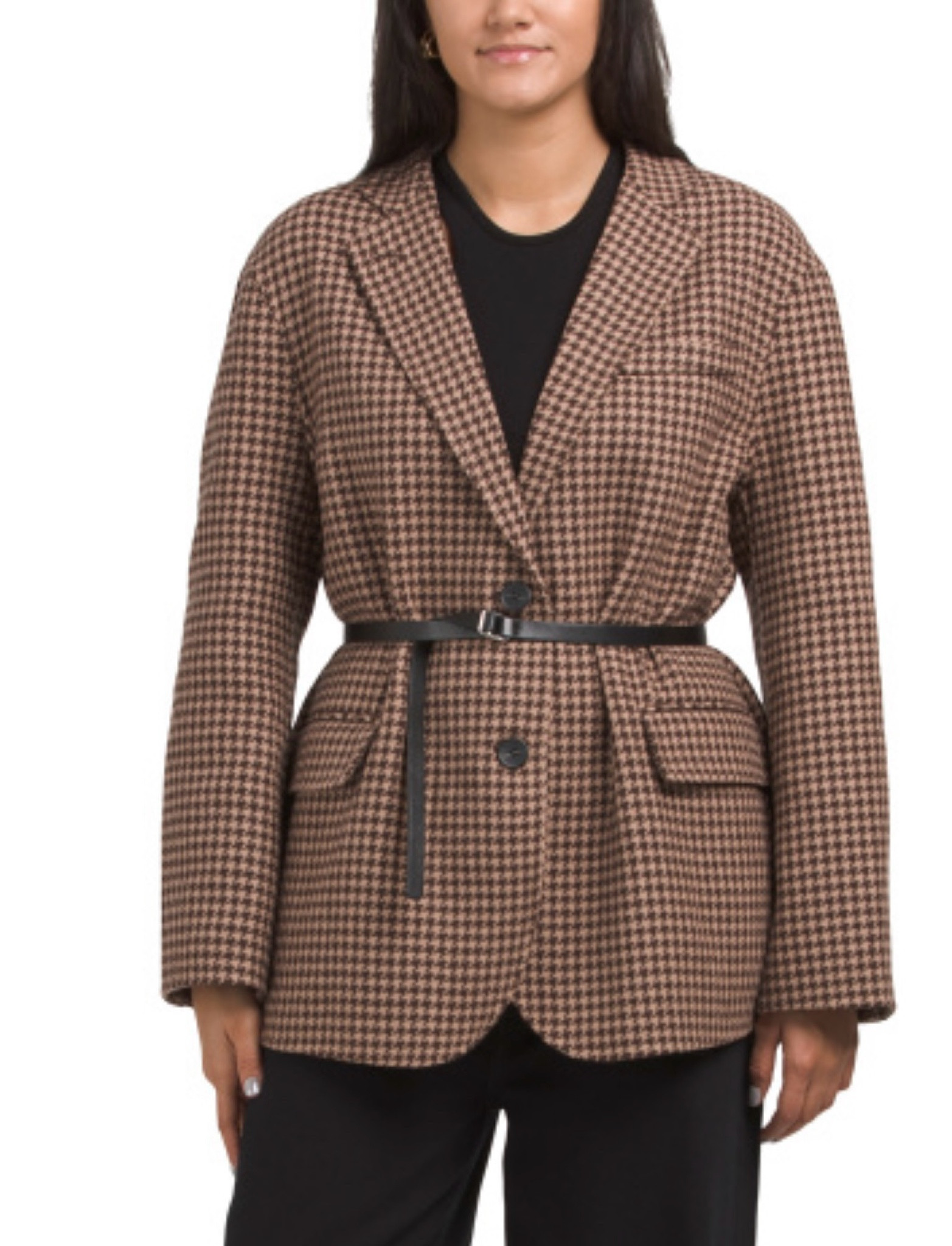 Gorgeous houndstooth blazer by Maje for less at TJ Maxx! Workwear blazer wardrobe workwear staple

#LTKWorkwear #LTKSeasonal #LTKOver40