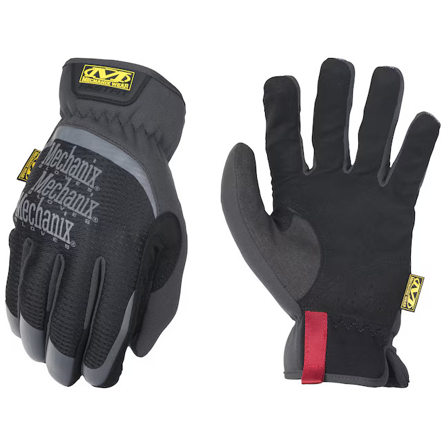 MECHANIX WEAR Large Black Synthetic leather Everyday Gloves 1 -Pairs Lowes.com | Lowe's