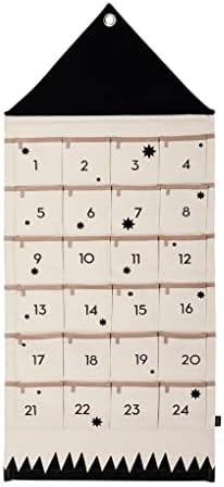Fabric Christmas Advent Calendar, Christmas Advent Calendar Canvas Door 24 Pockets Candies Coins ... | Amazon (CA)