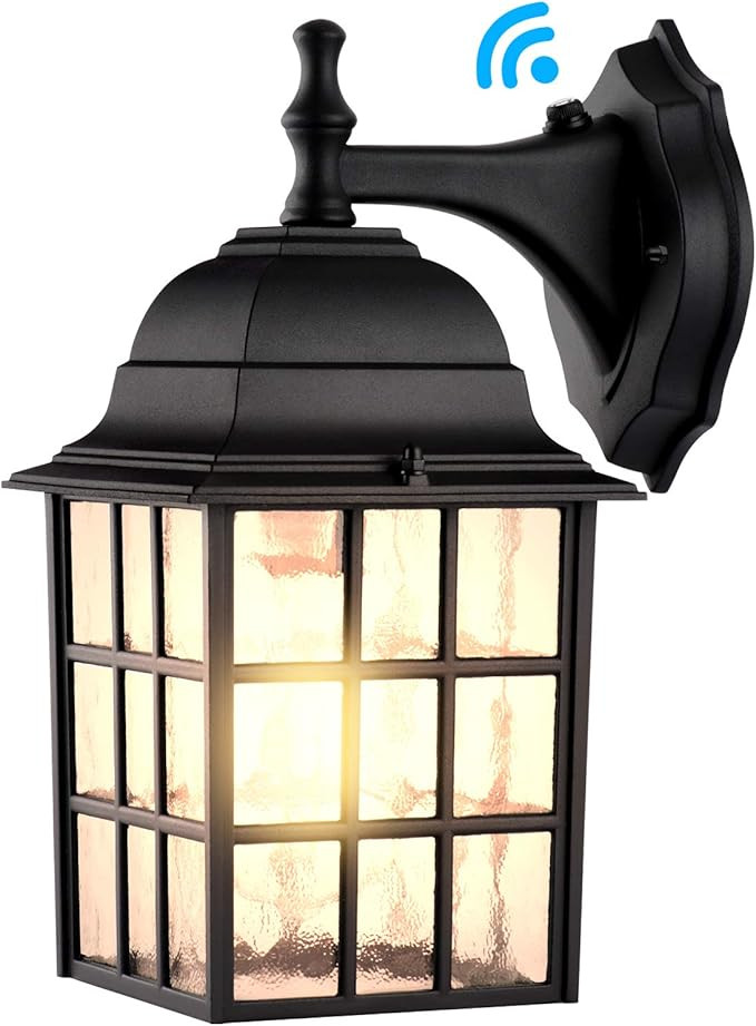 Dusk to Dawn Outdoor Wall Light Fixtures Wall Mount, Sensor Porch Lights, Exterior Wall Sconce Li... | Amazon (US)