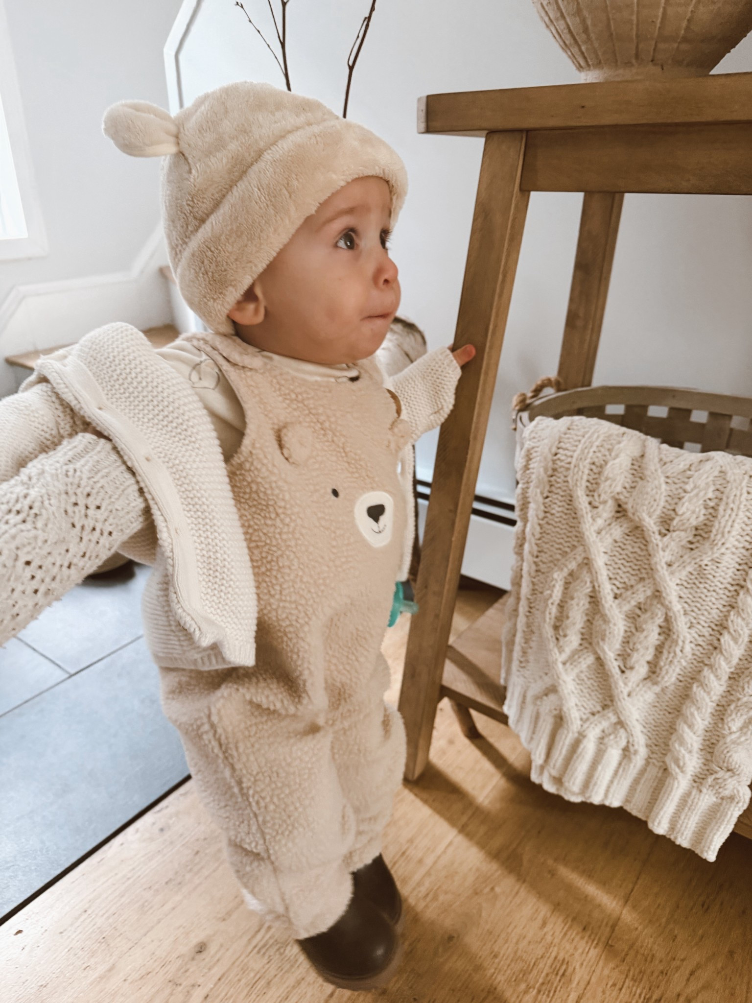 Baby boy outfit! He’s wearing 18 months and it goes perfectly with the boots. Without the boots it a little long. Which I was surprised because usually carters is consistent with sizing! He is only wearing 18-24 months and he is 12 months! 

#LTKKids #LTKHoliday #LTKBaby