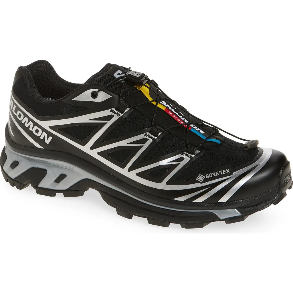 Salomon Gender Inclusive XT-6 Gore-Tex® Waterproof Sneaker in Black at Nordstrom, Size 11 | Nordstrom