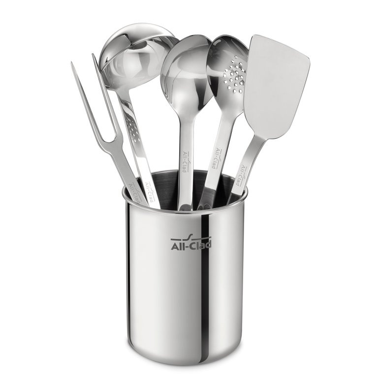 All-Clad Professional Stainless Steel Kitchen Tool Set, 6 piece | Walmart (US)
