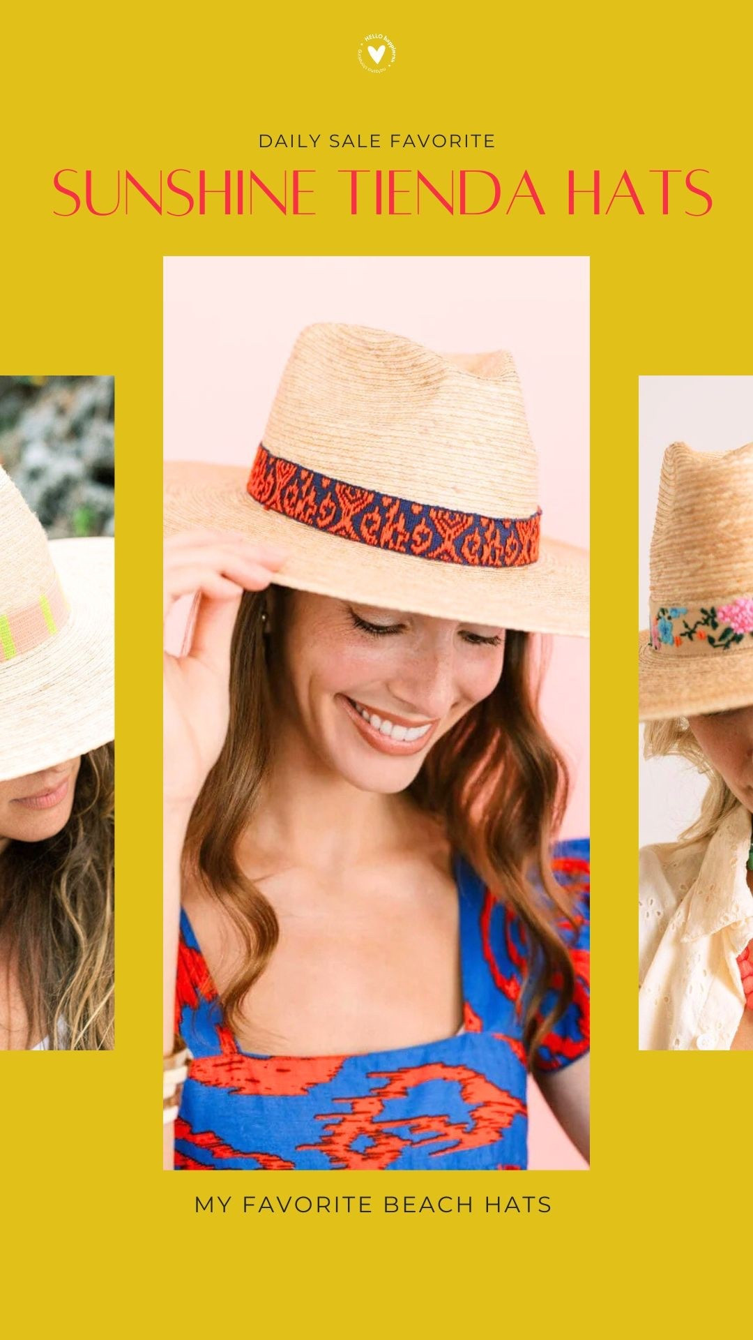 daily sale fav | sunshine tienda hats 

#LTKSaleAlert
